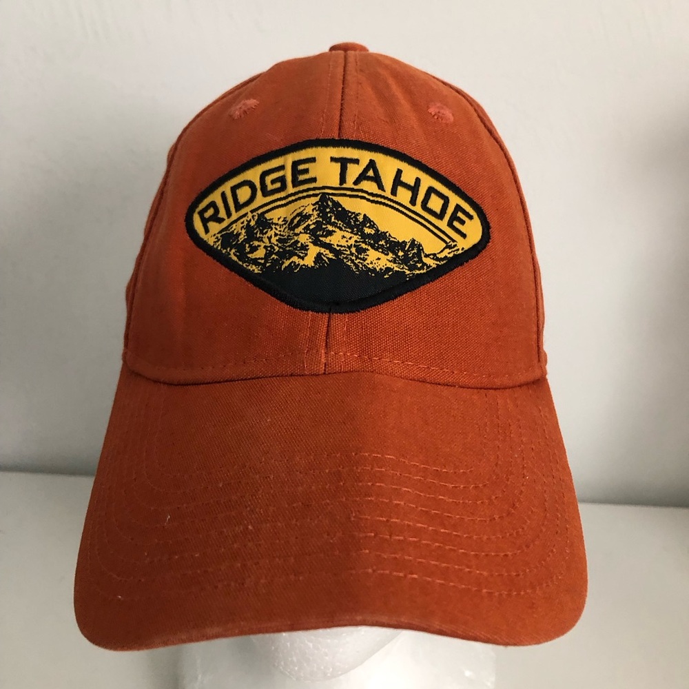 Orange Ridge Tahoe Patch Baseball Cap